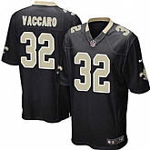 Nike Men & Women & Youth Saints #32 Kenny Vaccaro Black Team Color Game Jersey,baseball caps,new era cap wholesale,wholesale hats